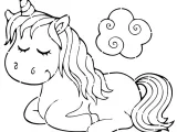  Unicorn stencil 7-0