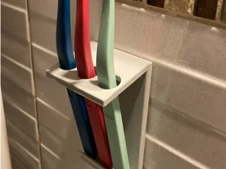 Toothbrush hanger
