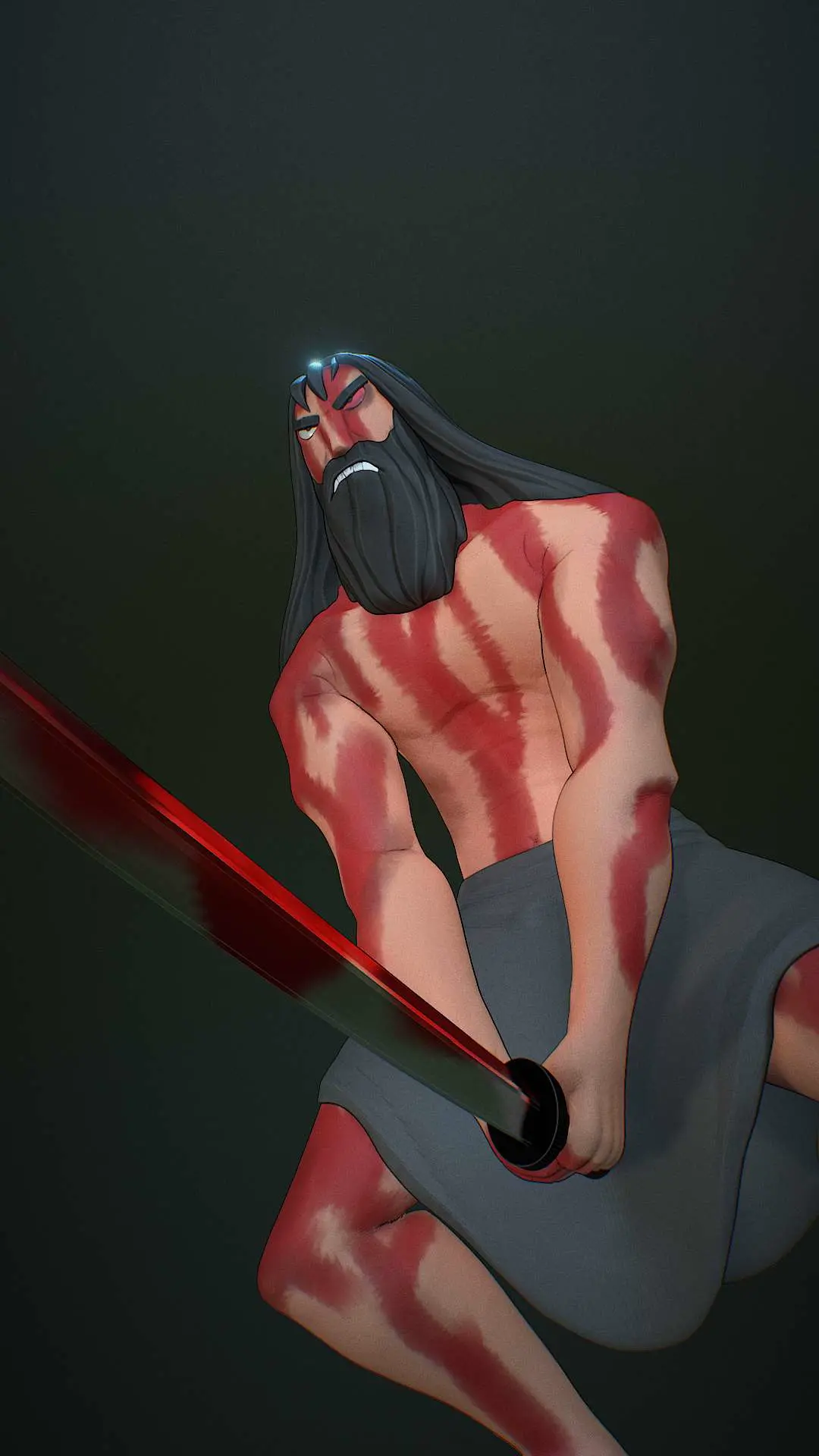 Samurai Jack VS Aku