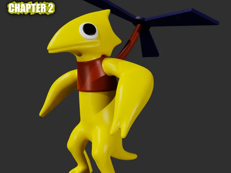 YELLOW FROM RAINBOW FRIENDS CHAPTER 2 ROBLOX GAME