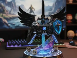 Gaming Shrine: The Hero’s Quest Trophy