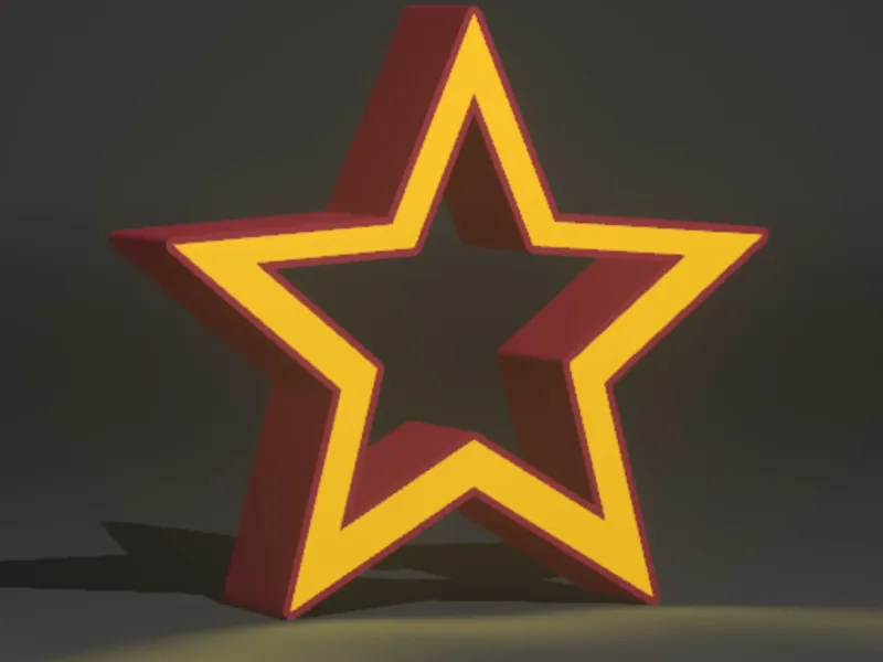 Christmas Lightbox Star