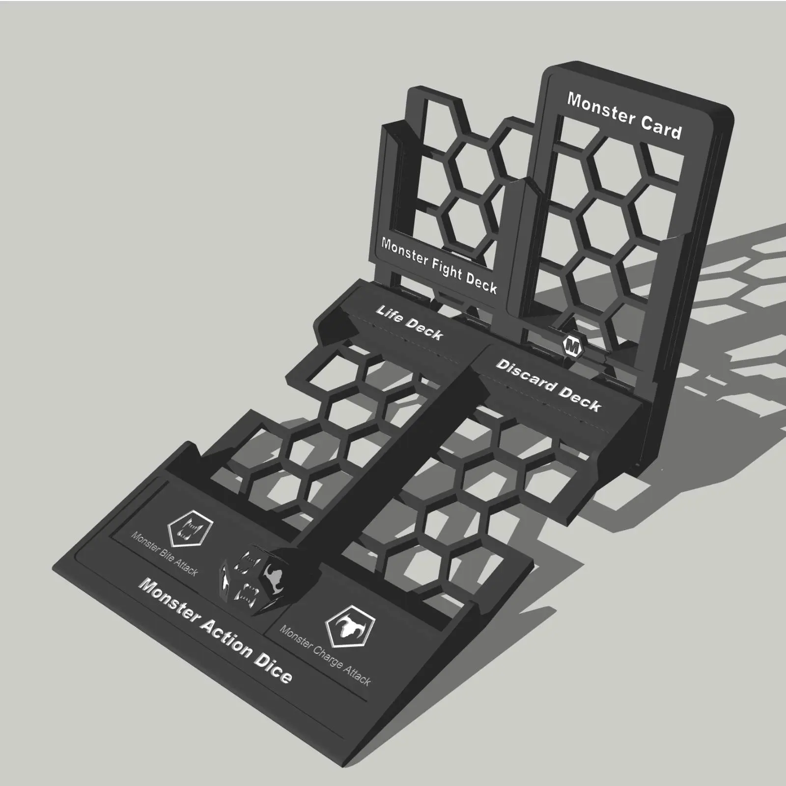 Witcher Old World - Resin Monster Board + Dice