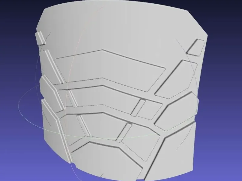 Batman Stomach Armor Printable Model