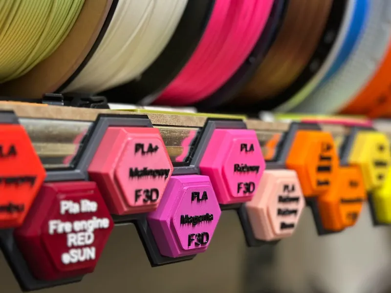 Qubis – Magnetic Hex Filament Swatches