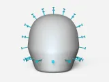 Hellraiser Pinhead for Motorcycle Helmets - Accessory-3