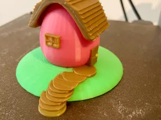 Easter egg house
