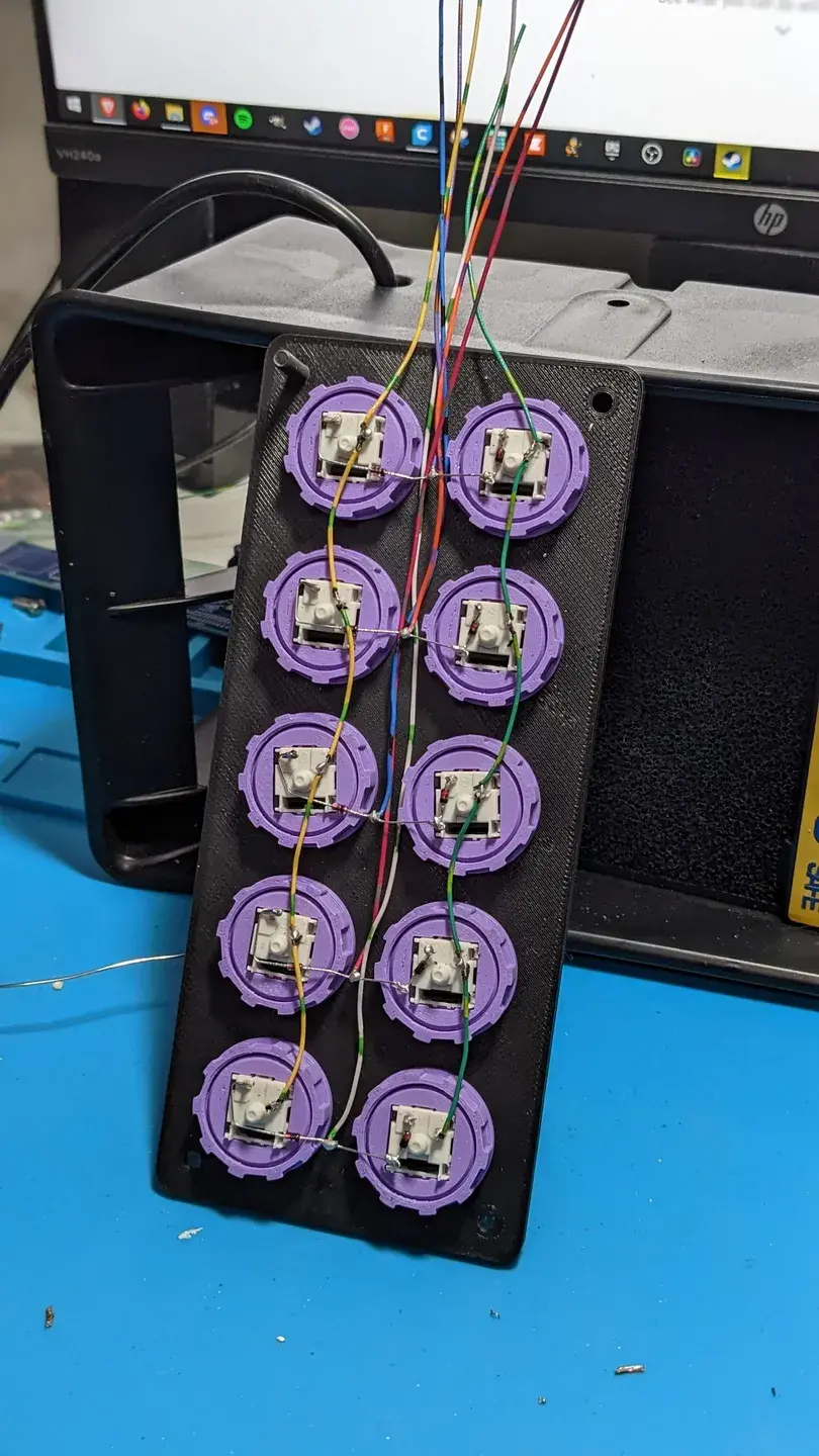 Button Box Arcade Button Macro Pad