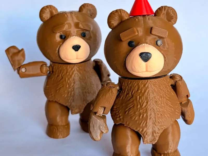 TED ACTION ARTICULATED FIGURE - MULTIPARTS