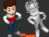 Ryder boy holding cell phone-4