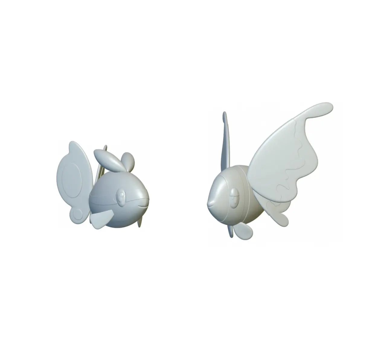 Pokemon Finneon & Lumineon (#456 & #457) - 3D Printing!