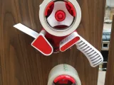 Discreet Floating Packing Tape Gun Wall Mount-2