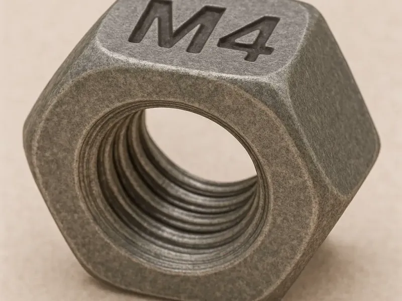 m4 nut / m4 somun