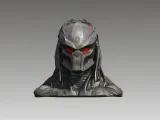 Predator head statue-4