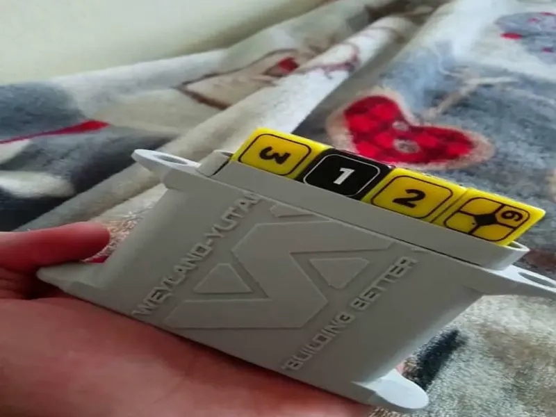 Weyland-Yutani Würfel-Box - Alien-Rollenspiel