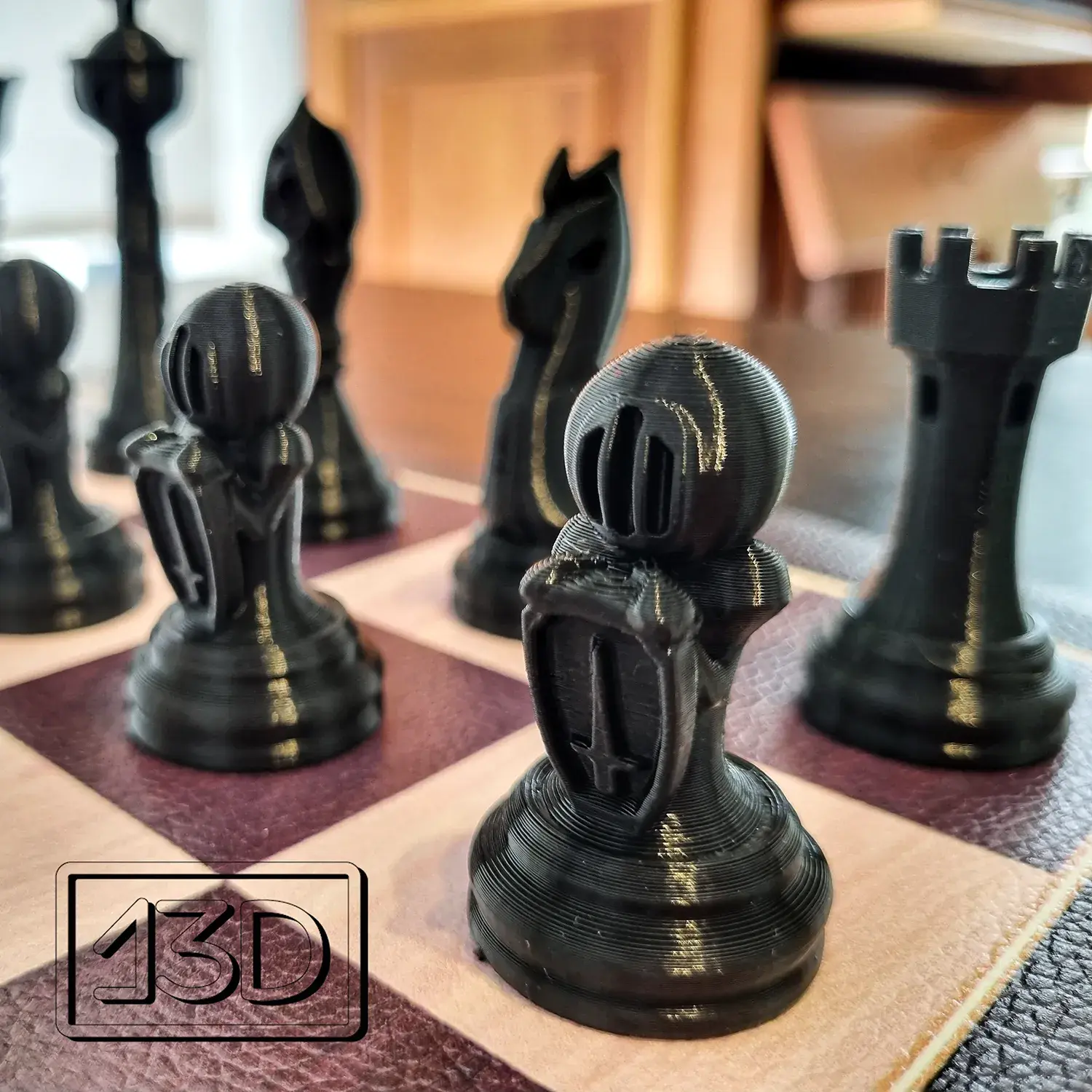 Chess Reimagined - Piezas Print in Place