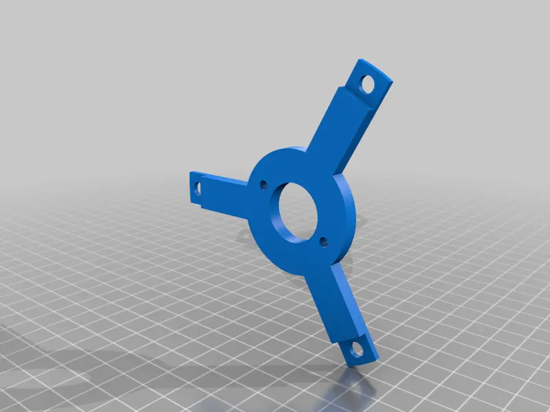 ventilador de conduta impresso em 3D com motor 775