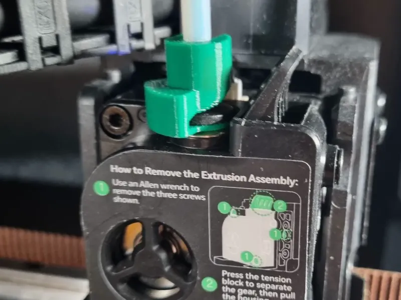 Creality K2 Plus - PTFE Tube Connector Fix