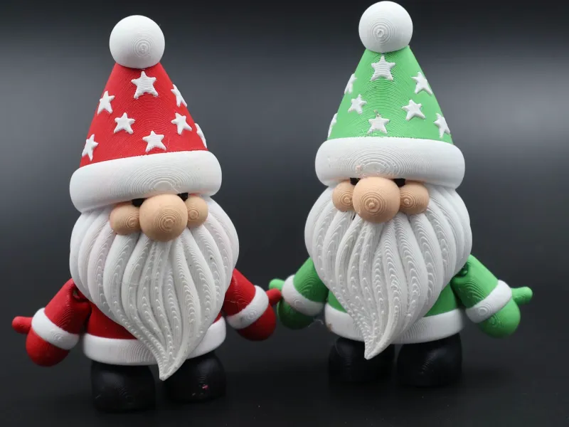 🎅💫 Flexi Christmas Gnome ❄️✨