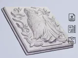 Decorative Owl Panel #RoZ-7