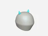 Little Devil Horn for Motorcycle Helmets - Accessory-5