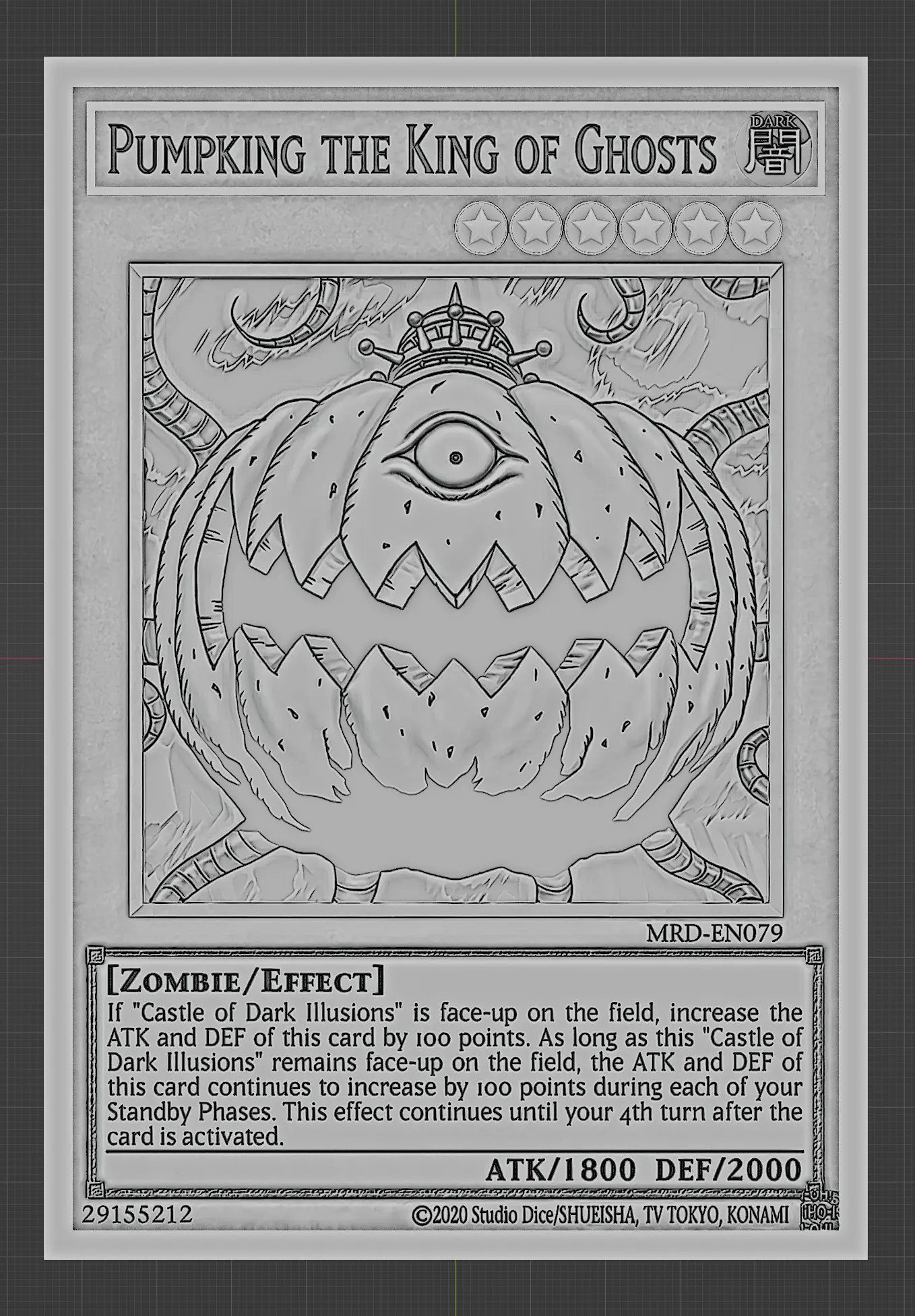 PUMPKING DER KÖNIG DER GEISTER -YUGIOH