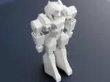 3d printable mecha robot-4