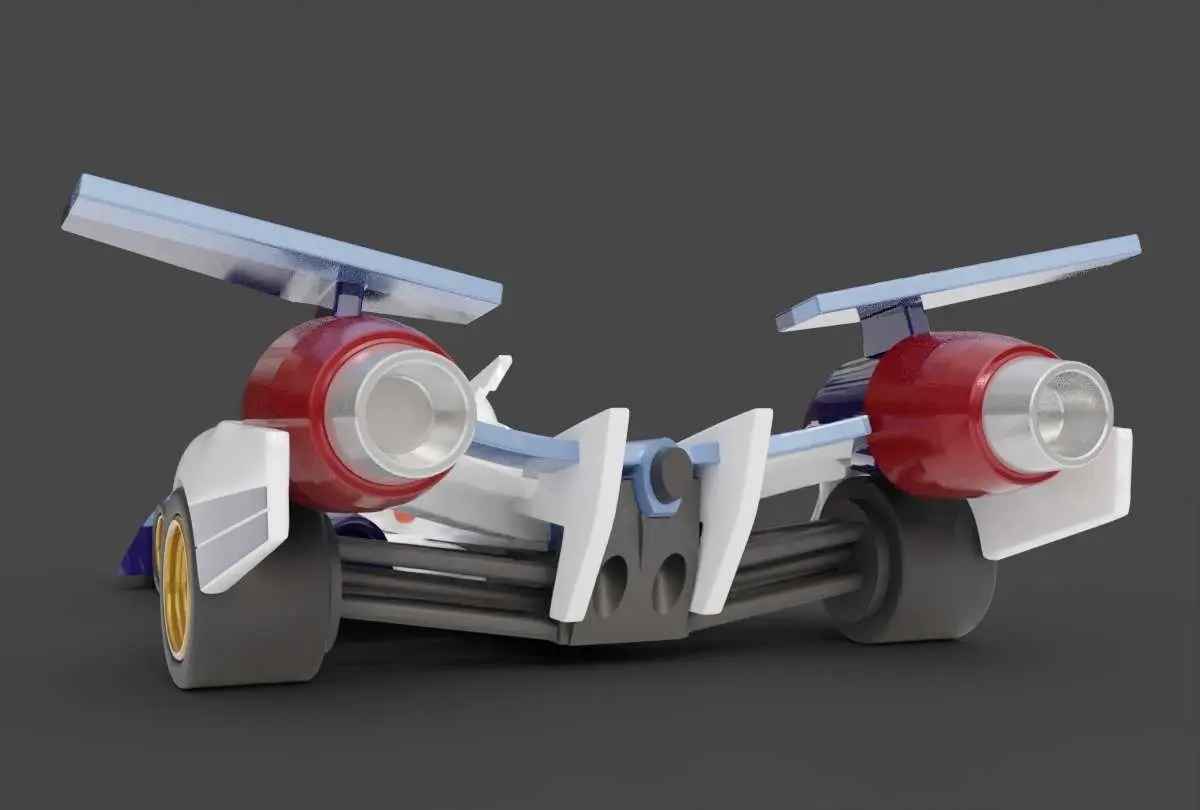 Future GPX Cyber Formula Asurada AKF Miniature Fan Art