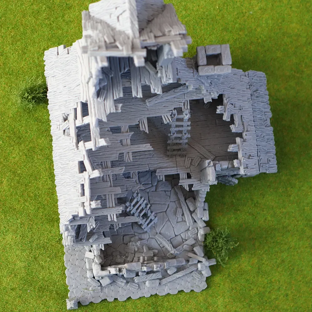City of Tarok - Ruined Mansion - RPG terrain