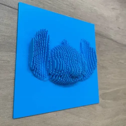 Scultura a strati Stitch
