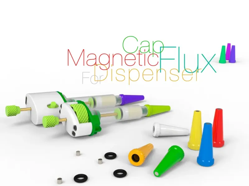 Flux Dispenser Magnetic Cap
