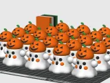 Pumpkin Hat Ghost - Halloween-5