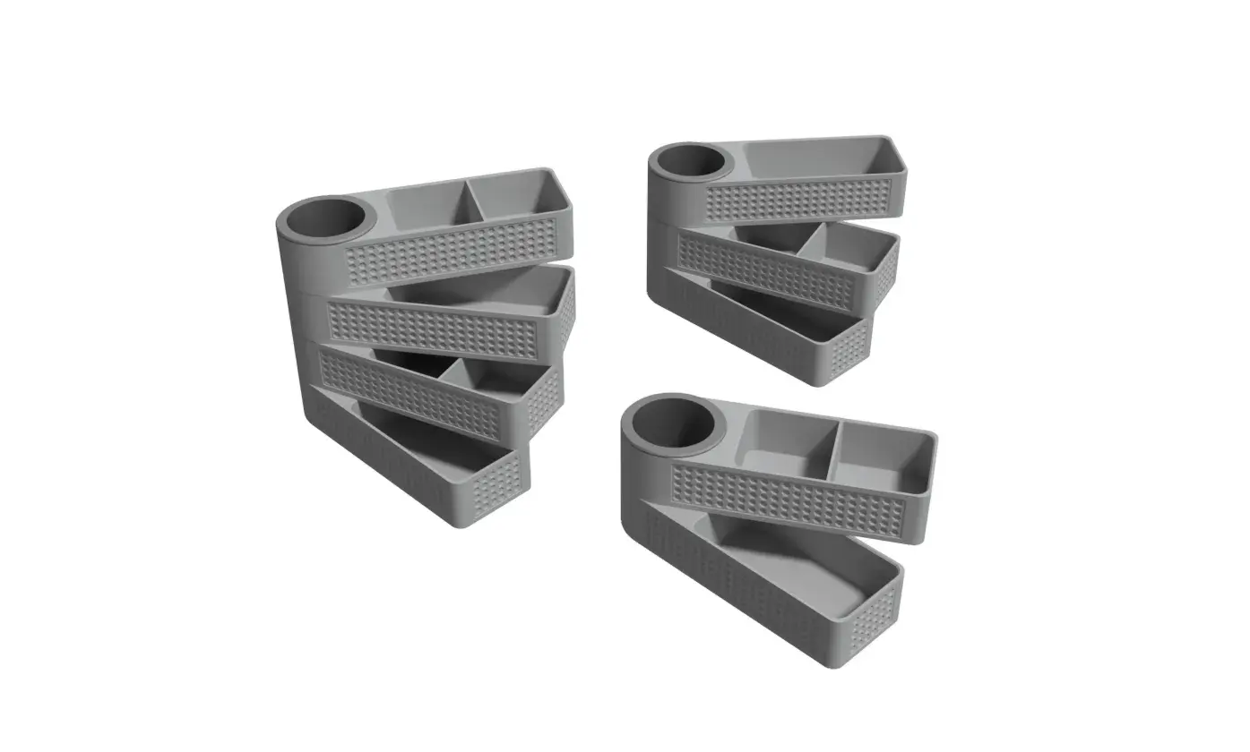 ROTATING DESKTOP ORGANIZER / DESIGNER ORGANIZER (SET)