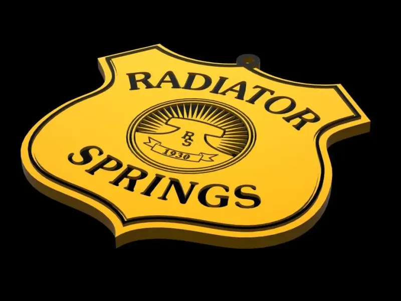 Radiator Springs - Estilo 3D
