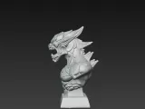 Monster bust-4