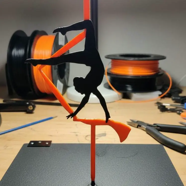 topper baile artistico tela