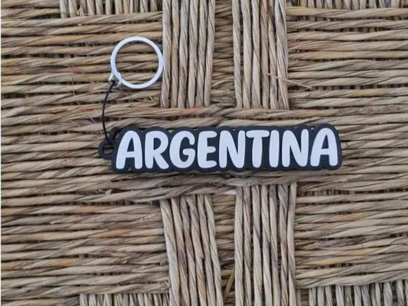 Argentina Keychain