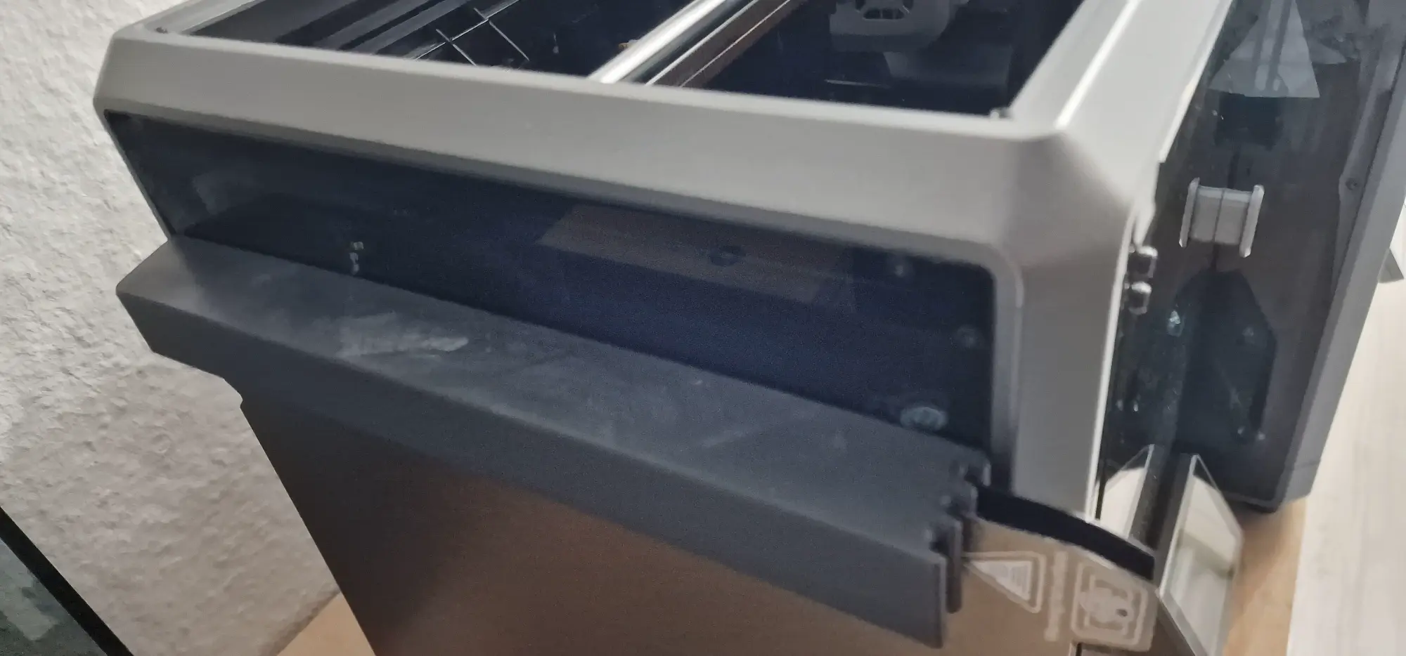 K1 Side Holder for 3 Printing Bed Plates, Left or Right Side