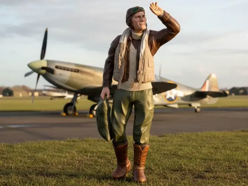 Pilot britainic figure