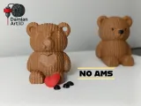 Teddy Knitted Keychain-6