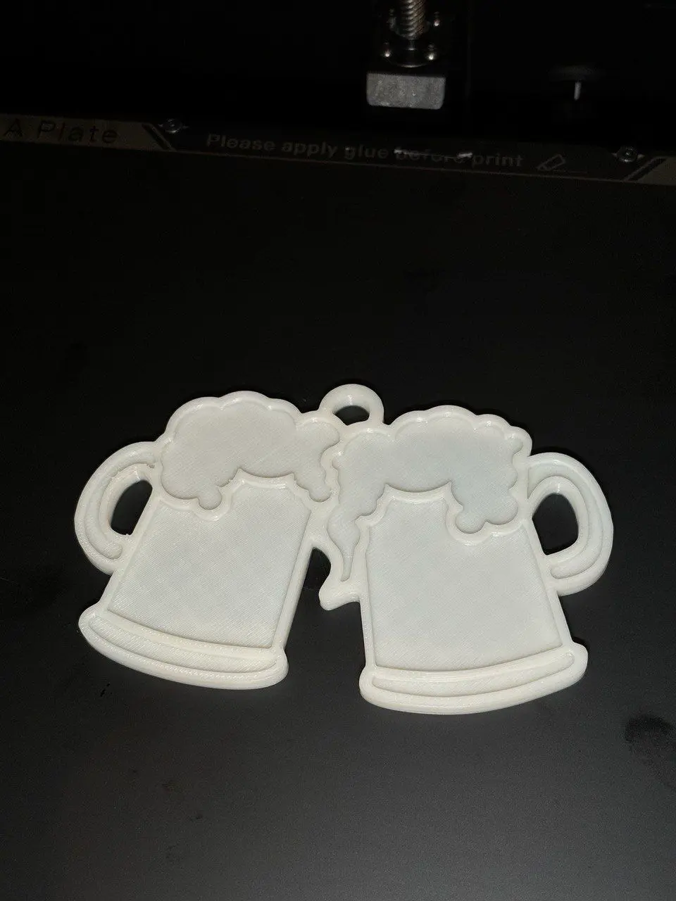Beers cheers keychain