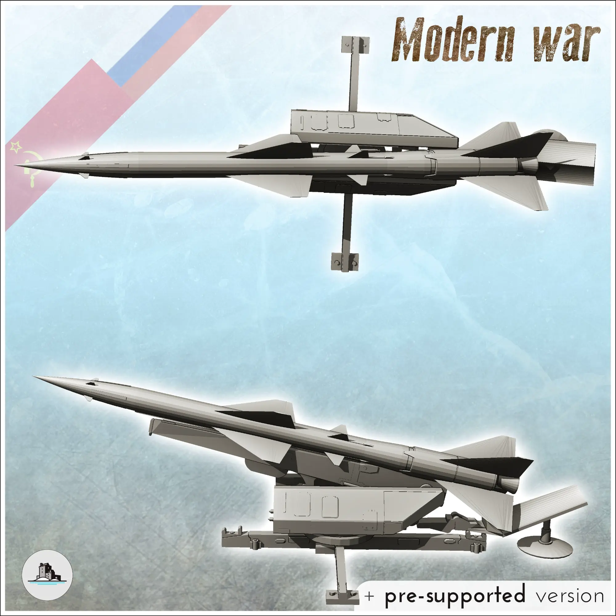 S-75 Dvina SA-2 Guideline SAM système de missiles de défense aérienne - m