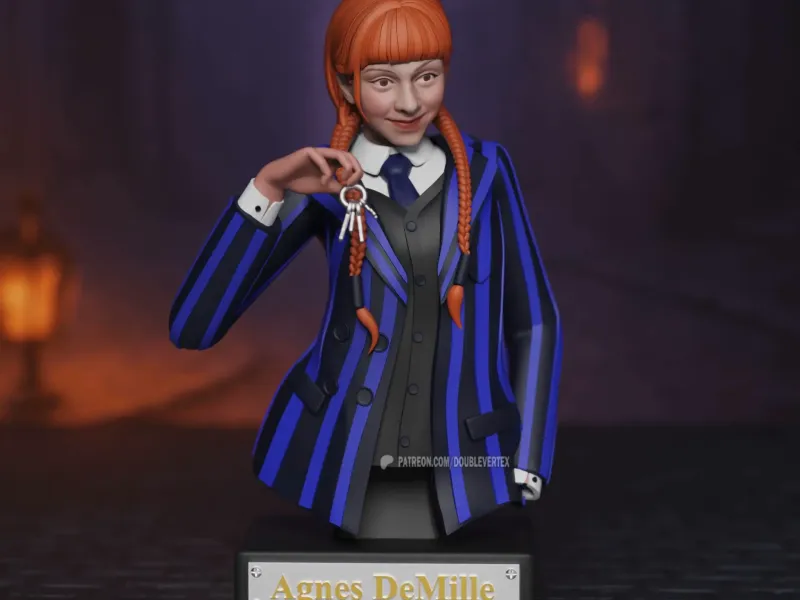 Agnes DeMille - Evie Templeton - Wednesday Bust Figure