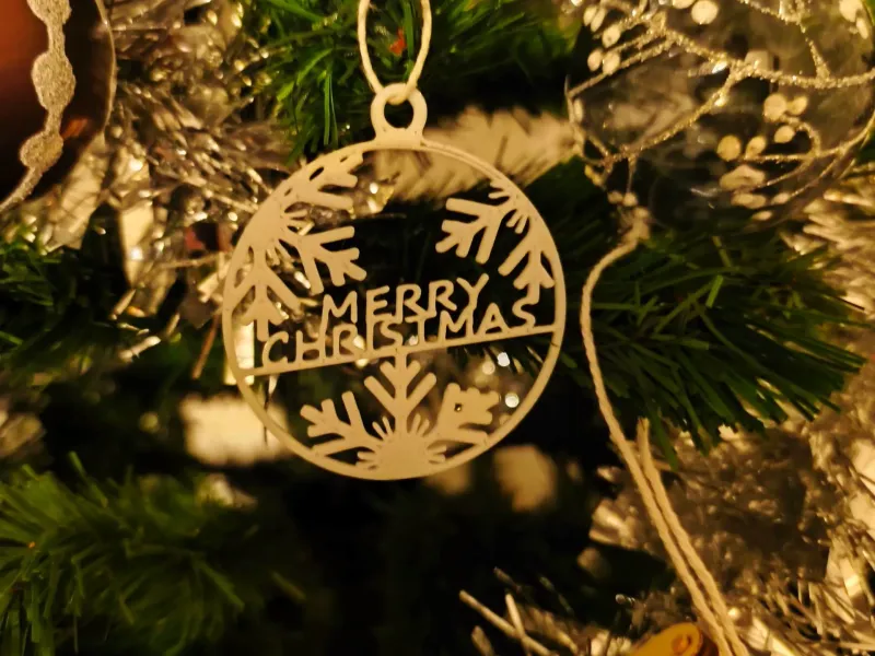Boule merry christmas