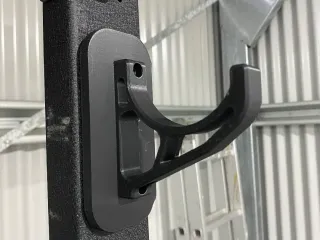 Combined this hook with the RACK IT 1000KG Mounting System m