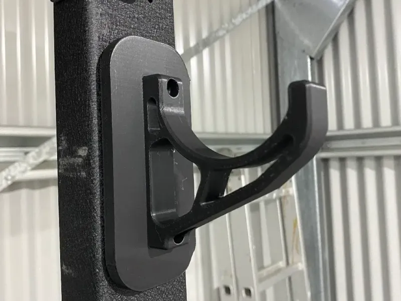 Combined this hook with the RACK IT 1000KG Mounting System m