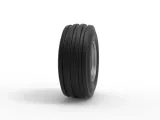 Front tractor wheel Version 5 Scale 1:25-1