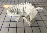 wingless articulated skeleton dragon-1