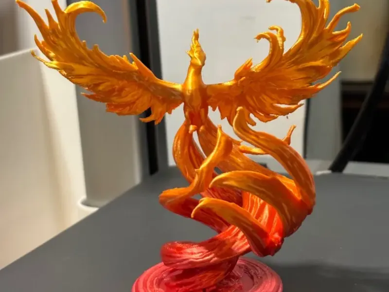 Phoenix statue