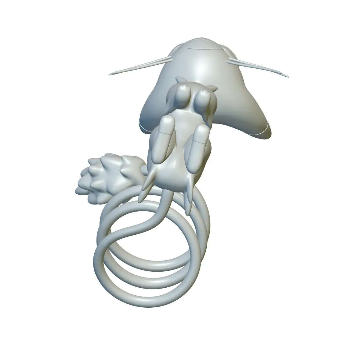 Pokemon Glameow #431 - Ready for 3D Printing!